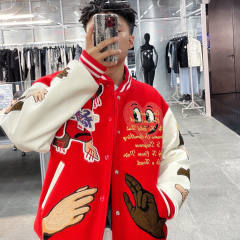 Saint Michael Varsity Jacket Red