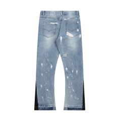 Gallery Dept Denim Jeans Black Grey Sides