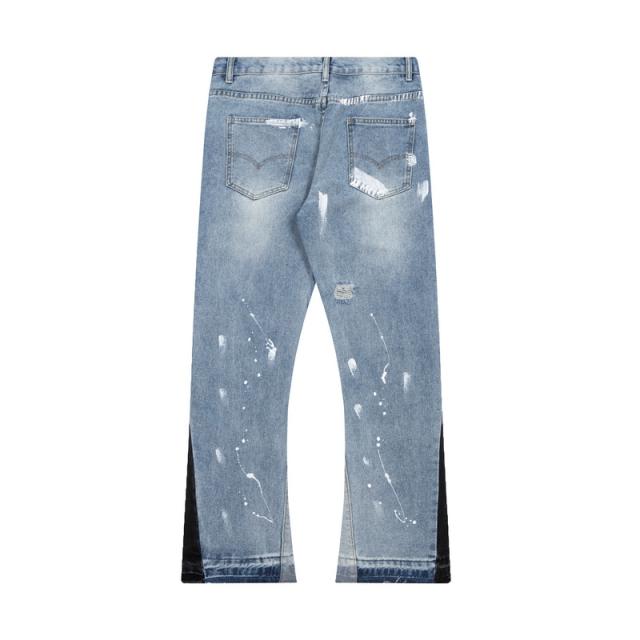 Gallery Dept Denim Jeans Black Grey Sides