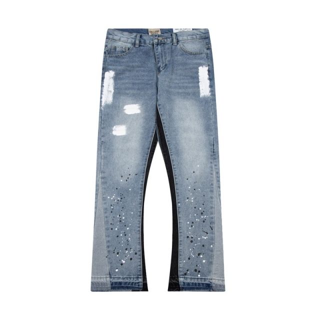 Gallery Dept ink spots jeans blue