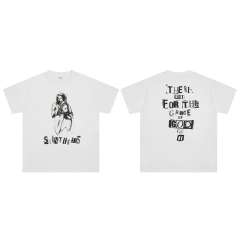 Saint Michael God Tee White