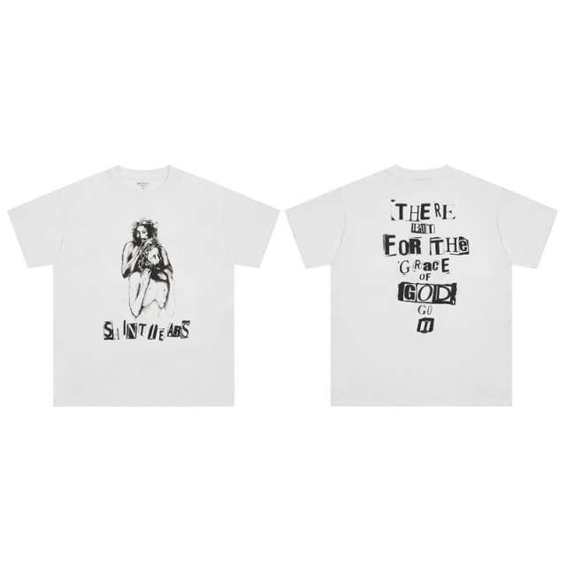 Saint Michael God Tee White