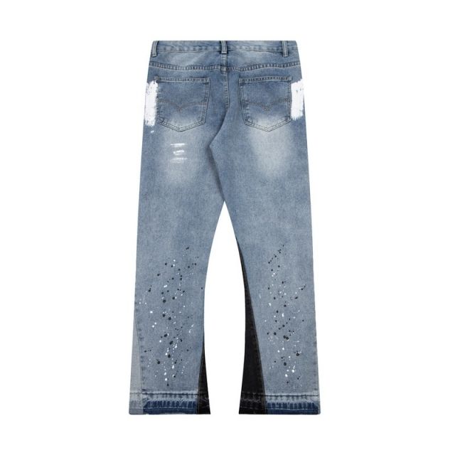 Gallery Dept ink spots jeans blue