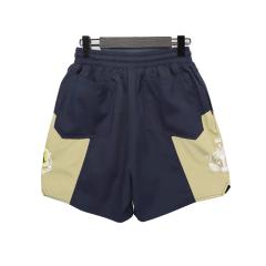 Rhude coconut trees print shorts green