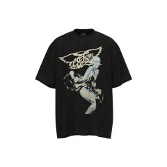 Saint Michael Robot Woman Tee Black
