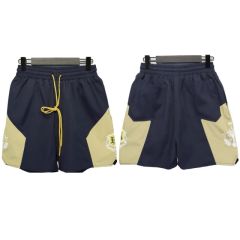 Rhude coconut trees print shorts green