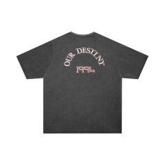 Saint Michael our destiny letters washed tee