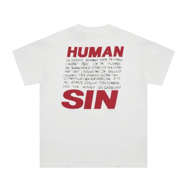 Saint Michael brain print tee white