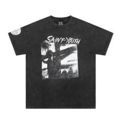Saint Michael mx6 washed tee black