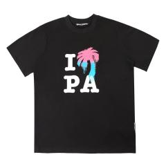 Palm Angels 'I Love PA' T-Shirt White Beige Black