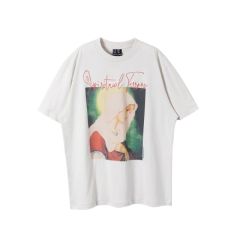 Saint Michael The Madonna in Art tee white
