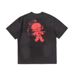 Saint Michael denim tears washed tee