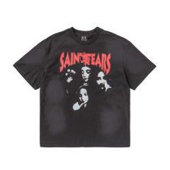 Saint Michael denim tears washed tee