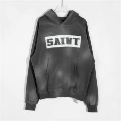 Saint Michael Old style Hoodie black