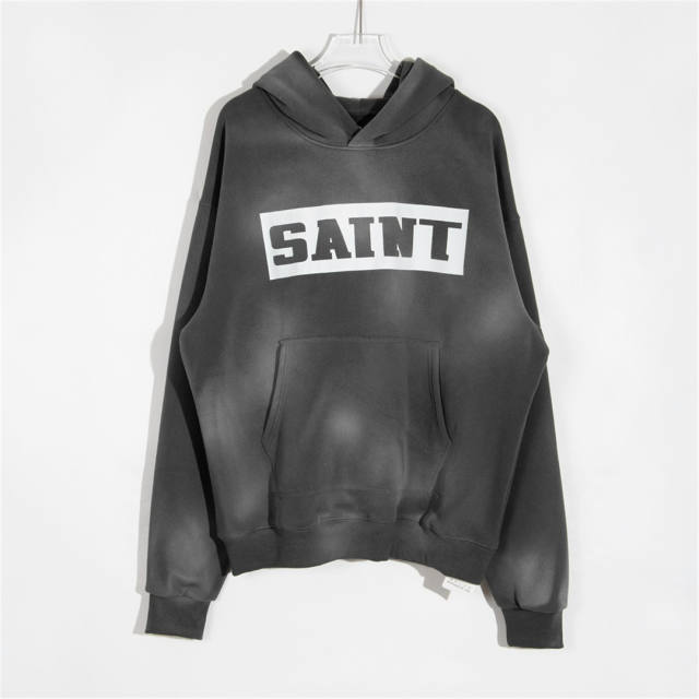 Saint Michael Old style Hoodie black