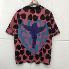 Saint Michael full of hearts print tee