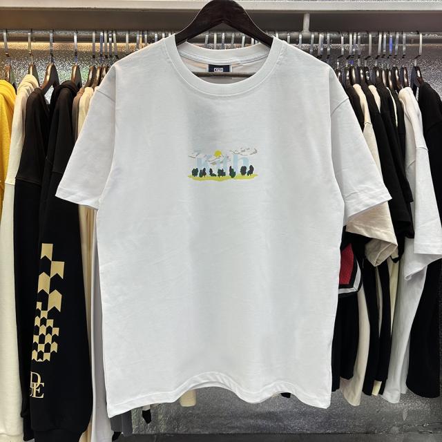Kith the clouds turned fine tee 3 colors