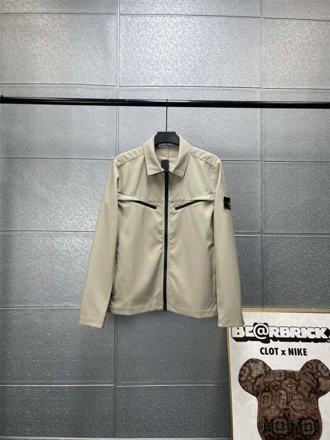 Stone Island Soft Shell Jacket Black Gray