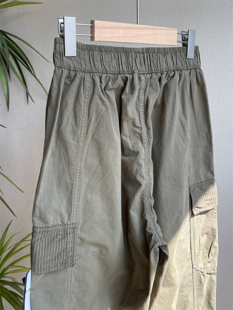 Stone Island Cotton Straight Pants (Beige/Olive/Navy Blue)