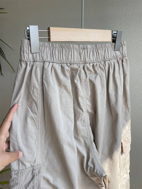 Stone Island Cotton Straight Pants (Beige/Olive/Navy Blue)