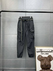 Stone Island Waterproof Nylon Pants Black Gray