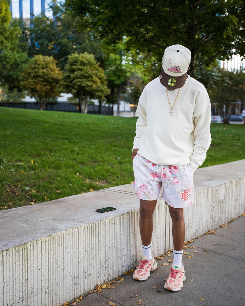 Eric Emanuel EE Flower Mesh Shorts