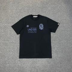 1:1 Quality Bape x Undefeated Airplane Shirt Black White