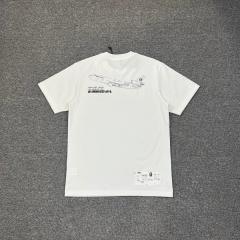 1:1 Quality Bape x Undefeated Airplane Shirt Black White