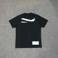 1:1 Quality Bape x Undefeated Airplane Shirt Black White