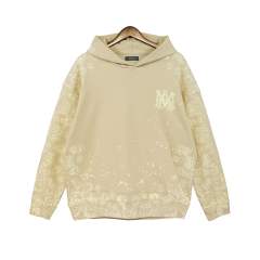 Bandana Hoodie Black Beige Brown