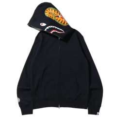 BAPE Shark Full Zip Hoodie (SS22) Black