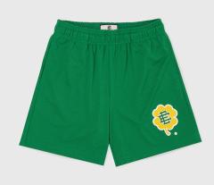 Eric Emanuel Flower EE Shorts (Green/Navy Blue)