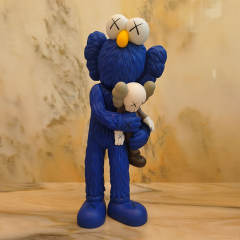 Sesame x Original Fake Kaws Hug Figure Toy