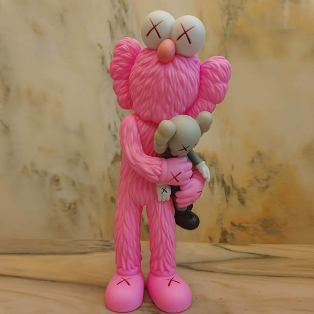 Sesame x Original Fake Kaws Hug Figure Toy
