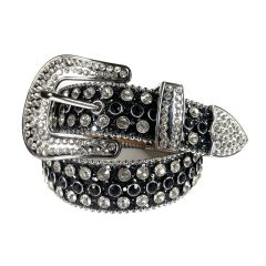 b.b. Simon bb Aqua Crystal Khayyam Belt
