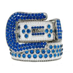 b.b. Simon bb Aqua Crystal Khayyam Belt