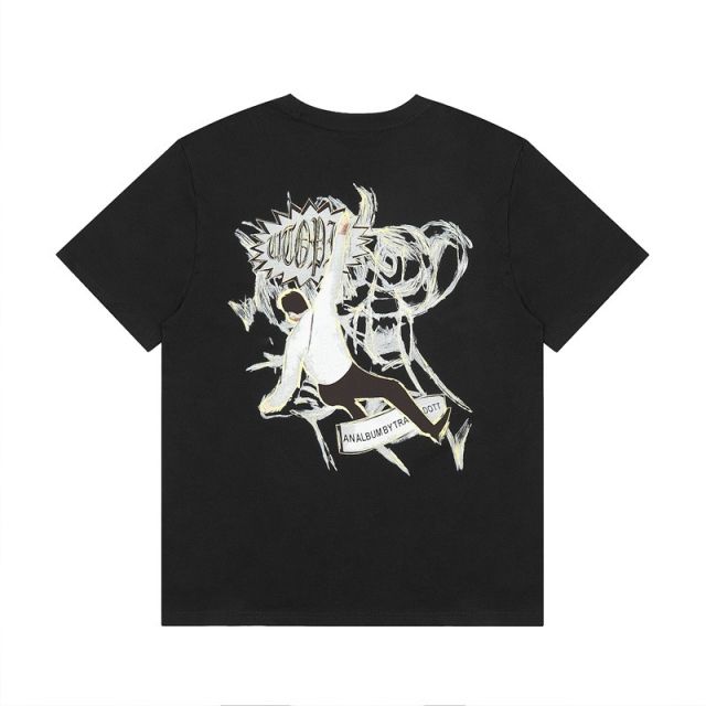 Travis Scott cactus jack tee brown black