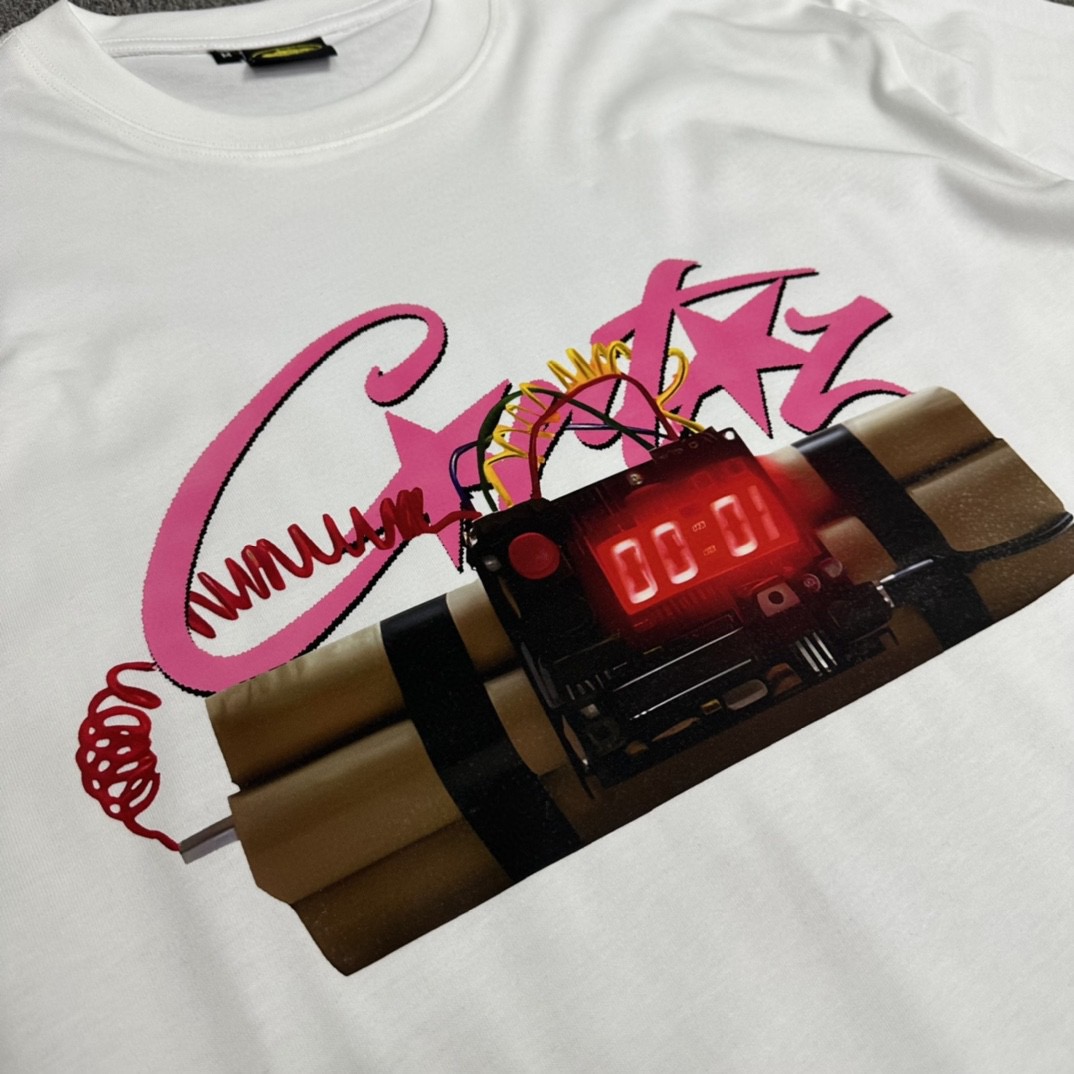 Corteiz No Time For Love Tee White 6164