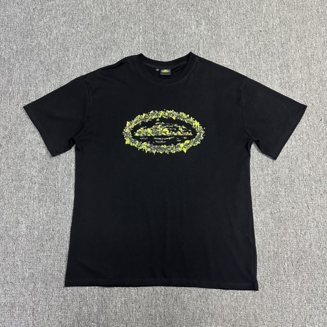 Corteiz the grass tee white black