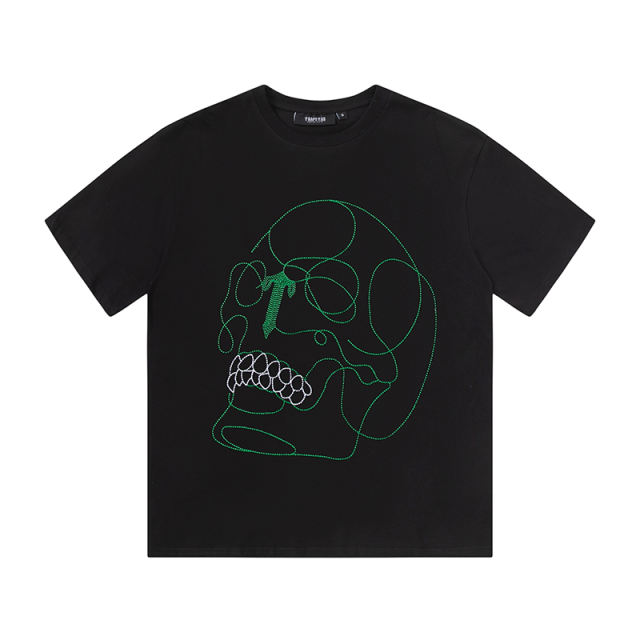 Trapstar Skull Tee Black