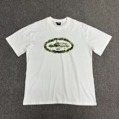 Corteiz the grass tee white black