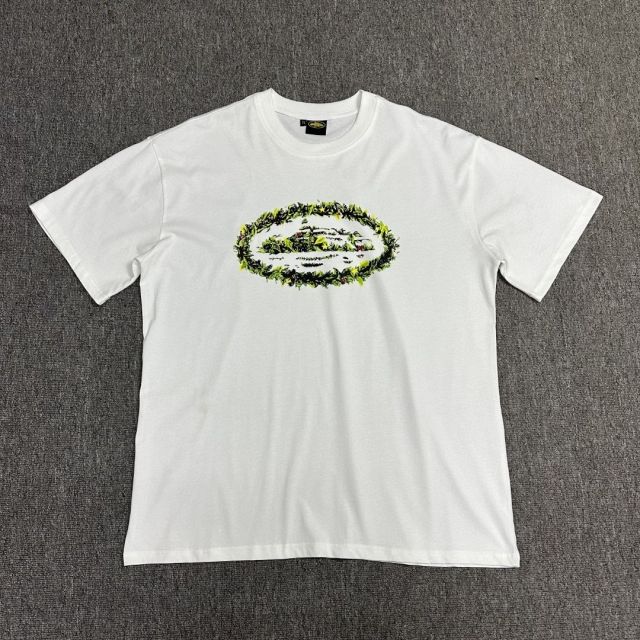 Corteiz the grass tee white black