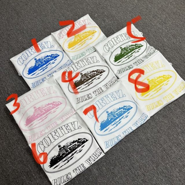 Corteiz colorful printing tee