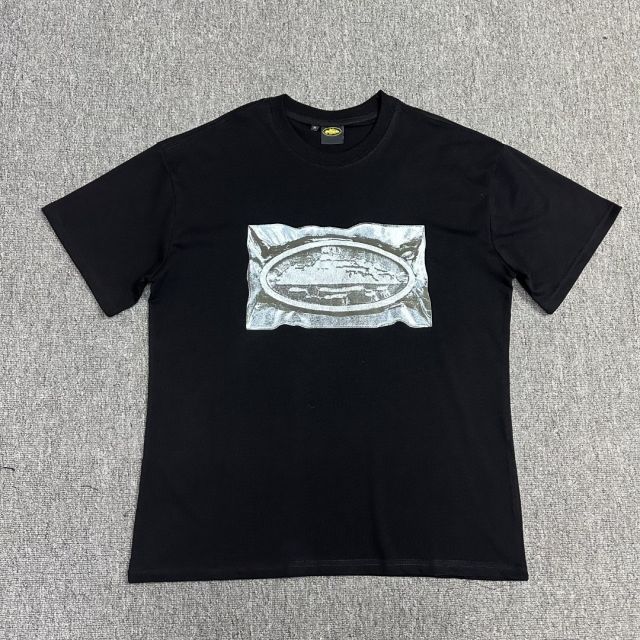 Corteiz tees black white