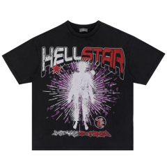 Hellstar studios blast shadow tee black grey