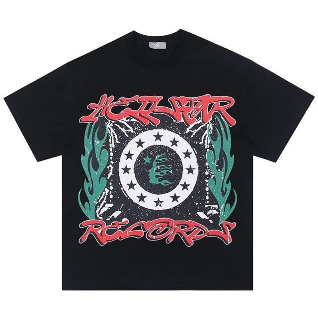 Hellstar studios square doodle tee black white