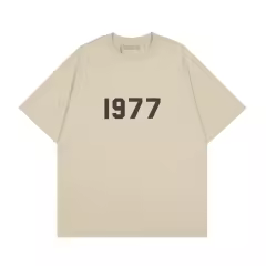 Essential 1977 Tee T-Shirt Black Gray White Beige