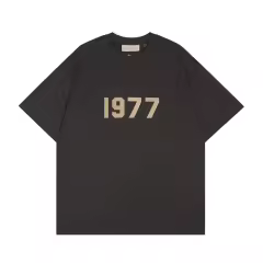 Essential 1977 Tee T-Shirt Black Gray White Beige