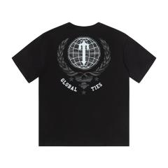 Trapstar global ties tee black white