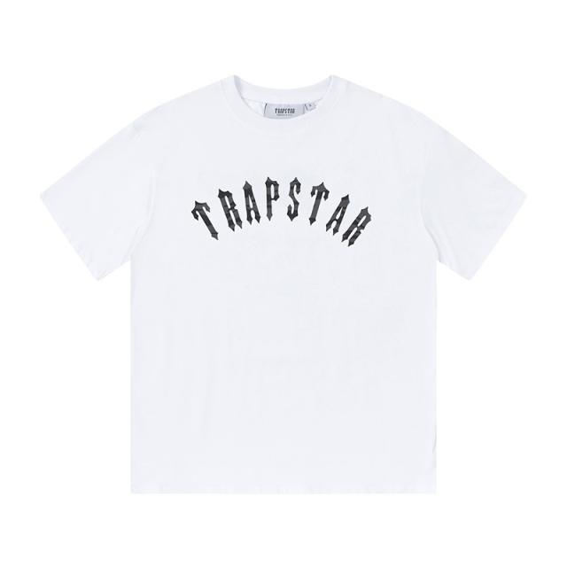 Trapstar global ties tee black white